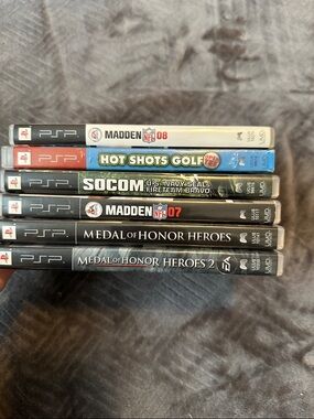 Sony PSP Games-Lot of Six